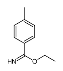 ethyl 4-methylbenzenecarboximidate Structure