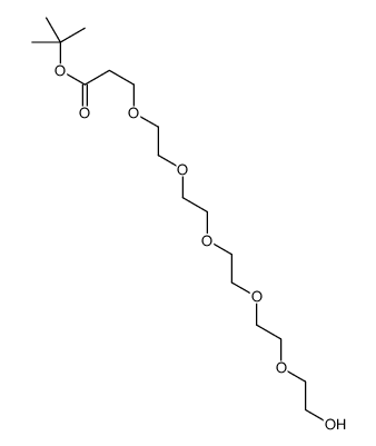 Hydroxy-PEG5-Boc结构式