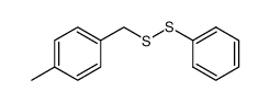 4-methylbenzyl phenyl disulfide Structure