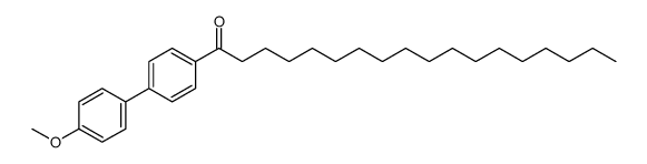 1-(4'-methoxy-biphenyl-4-yl)-octadecan-1-one结构式