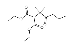 dimethyl-1,1 oxo-2 pentyl malonate d'ethyle结构式