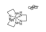 ethylenediamine of zinc platinum(II) chloride Structure