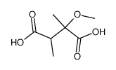 2-methoxy-2,3-dimethyl-succinic acid结构式