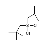 dichloro-bis(2,2-dimethylpropyl)silane结构式