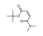 trimethylsilyl 4-(dimethylamino)-4-oxobut-2-enoate结构式