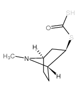托品-3-基黄原酸酯结构式