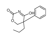 5-phenyl-5-propyl-1,3-oxazinane-2,4-dione Structure