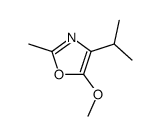 5-methoxy-2-methyl-4-propan-2-yl-1,3-oxazole Structure