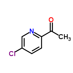 1-(5-氯吡啶-2-基)乙酮结构式