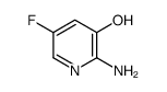 2-氨基-5-氟吡啶-3-醇结构式