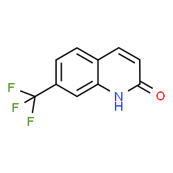 2-羟基-7-三氟甲基喹啉结构式