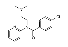 4-chloro-benzoic acid-[(2-dimethylamino-ethyl)-[2]pyridyl-amide]结构式