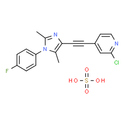 Basimglurant Sulfate Structure