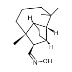 7β-Formylnorlongifolane oxime Structure
