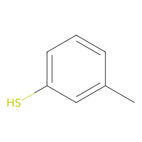 3-甲基苯硫酚结构式