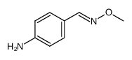 Benzaldehyde, 4-amino-, O-methyloxime (9CI) Structure