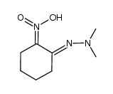 (E)-2-(dimethylhydrazono)-1-aci-nitrocyclohexane结构式