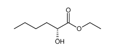 ethyl (R)-α-hydroxyhexanoate结构式