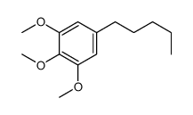 1,2,3-trimethoxy-5-pentylbenzene Structure