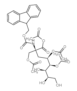 四-O-乙酰基-甘露糖基-Fmoc丝氨酸图片