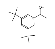 (+/-)-1-(3,5-di-tert-butylphenyl)ethanol结构式