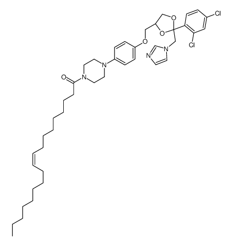 ketoconazole oleate结构式