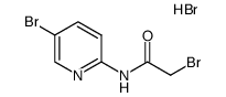 N-(5-bromopyridin-2-yl)-2-bromoacetamide hydrobromide Structure