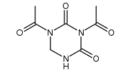 diacetyl hexahydrotriazine dione Structure