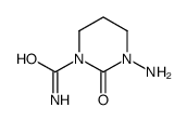 1(2H)-Pyrimidinecarboxamide,3-aminotetrahydro-2-oxo-(9CI)结构式