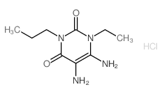5,6-二氨基-1-乙基-3-丙基嘧啶-2,4(1h,3h)-二酮盐酸盐图片
