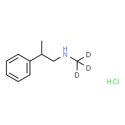 Phenylpropylmethylamine-d3 Hydrochloride Structure