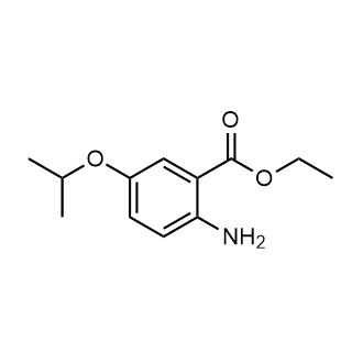 2-氨基-5-异丙氧基苯甲酸乙酯结构式