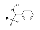 N-(2,2,2-trifluoro-1-phenylethyl)hydroxylamine结构式