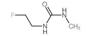 Urea,N-(2-fluoroethyl)-N'-methyl- Structure