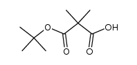 t-butyl dimethylmalonate Structure