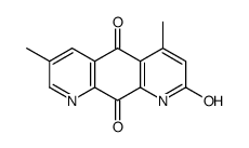 4,7-dimethyl-1H-pyrido[3,2-g]quinoline-2,5,10-trione结构式