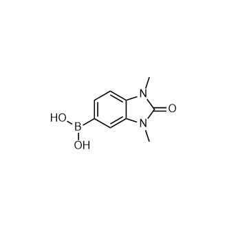(1,3-Dimethyl-2-oxo-2,3-dihydro-1H-benzo[d]imidazol-5-yl)boronic acid Structure