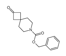 2-氧代-7-氮杂螺[3.5]壬烷-7-羧酸苄酯结构式