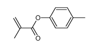 methacrylic acid p-tolyl ester Structure