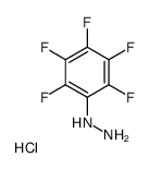 (2,3,4,5,6-pentafluorophenyl)hydrazine,hydrochloride Structure