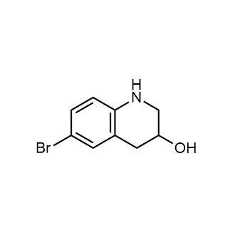 6-溴-1,2,3,4-四氢喹啉-3-醇结构式