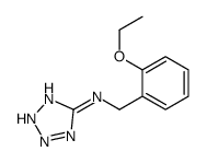 1H-Tetrazol-5-amine,N-[(2-ethoxyphenyl)methyl]-(9CI)结构式