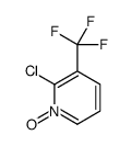 2-chloro-3-(trifluoromethyl)pyridine 1-oxide Structure