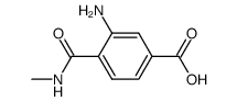 Benzoic acid, 3-amino-4-[(methylamino)carbonyl]- (9CI) picture