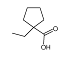 1-乙基环戊烷-1-羧酸结构式