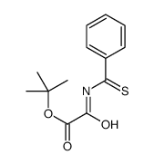 tert-butyl benzenecarbonothioylcarbamoylformate Structure