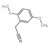 2,5-二甲氧基苯乙腈结构式