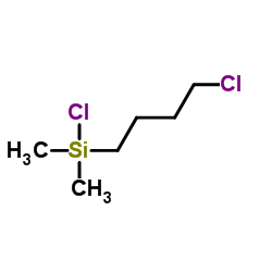 Chloro(4-chlorobutyl)dimethylsilane structure