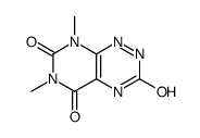 6,8-dimethyl-2H-pyrimido[5,4-e][1,2,4]triazine-3,5,7-trione结构式