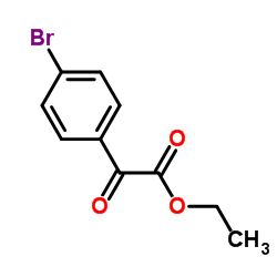 Ethyl (4-bromophenyl)(oxo)acetate structure